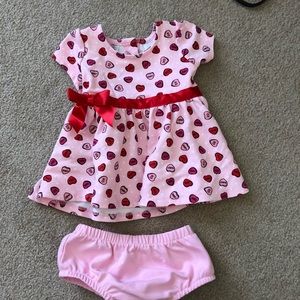 0-3 month valentines dress